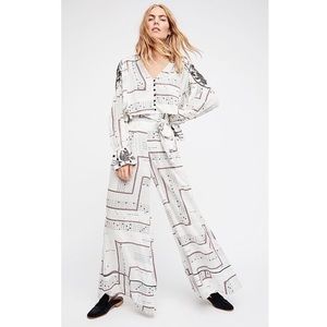 FREE PEOPLE Stairway To The Moon 2pc Set XS